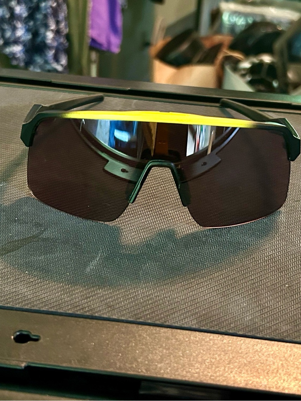 Oakley Sutro Lite Sunglasses - Yellow Fade Lens / Black Frame